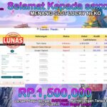 BUKTI JACKPOT SLOT LUCKY NEKO TERPERCAYA DI INDONESIA TGL 11-07-2024