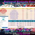 BUKTI JACKPOT TOGEL TOTO MACAU TERPERCAYA DI INDONESIA TGL 03-07-2024