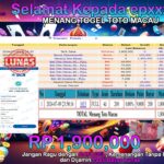 BUKTI JACKPOT TOGEL TOTO MACAU TERPERCAYA DI INDONESIA TGL 10-07-2024