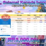 BUKTI JACKPOT SLOT WILD BANDITO TERPERCAYA DI INDONESIA TGL 16-07-2024