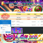 BUKTI JACKPOT SLOT SWEET BONANZA 1000 TERPERCAYA DI INDONESIA TGL 25-08-2024