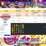 BUKTI JACKPOT SLOT GATES OF OLYMPUS  TERPERCAYA DI INDONESIA TGL 01-09-2024